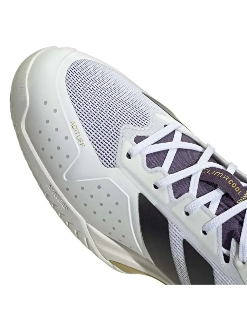 adidas Adizero Ubersonic 5 - Men's Pickleball Tennis Shoes White JQ3778 NEW